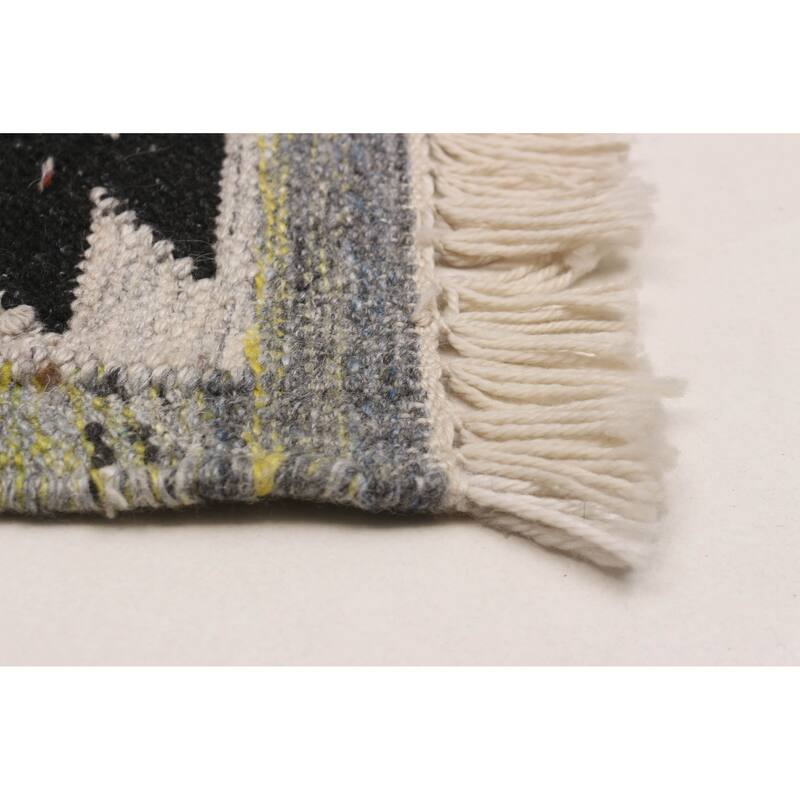 Ankara Grey Kilim 5'5" x 7'11" - 5'5 x 7'11