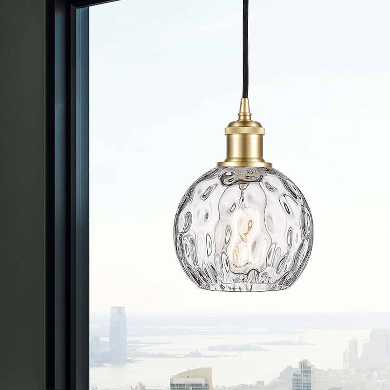 Innovations Lighting 516-1P-8-6 Athens Pendant Athens 6" Wide Mini