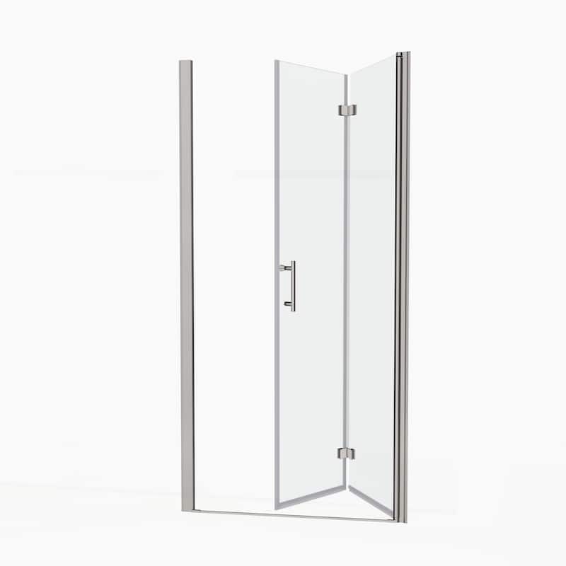 Versatile Pivot Shower Door with Advanced Tempered Glass and Smooth System