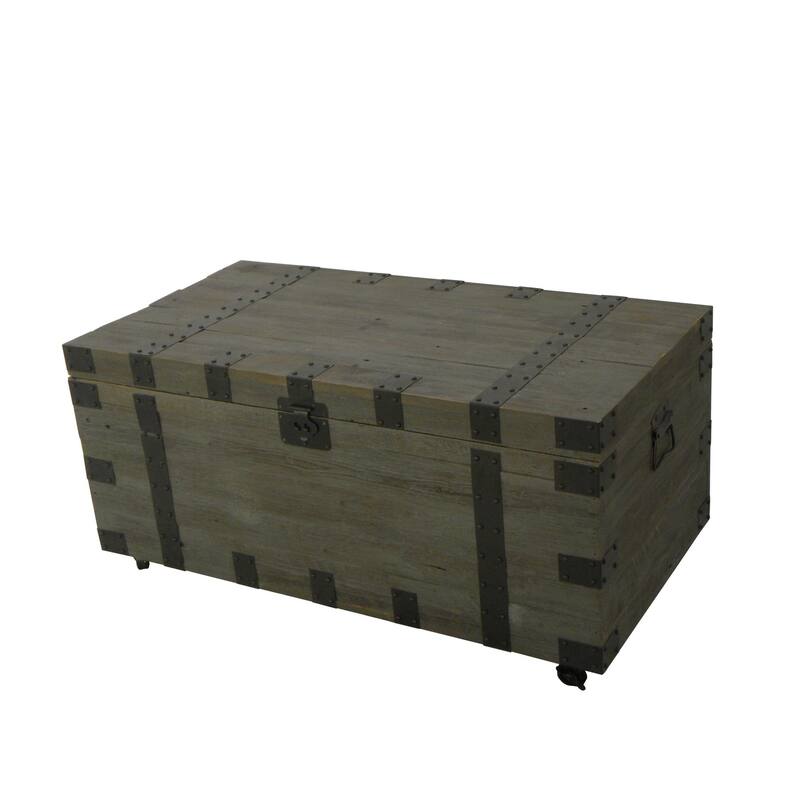 Reclaimed Wood Trunk Coffee Table - Coffee Table only