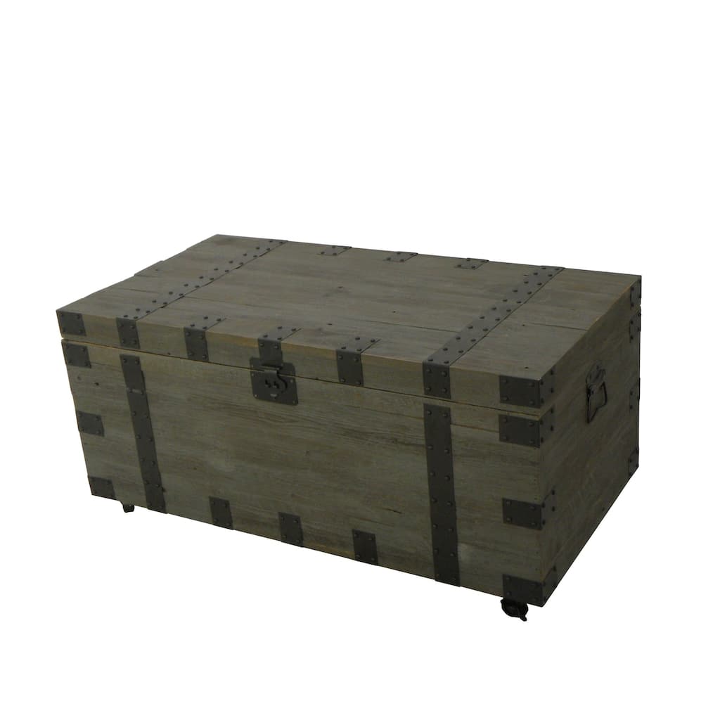 Reclaimed Wood Trunk Coffee Table