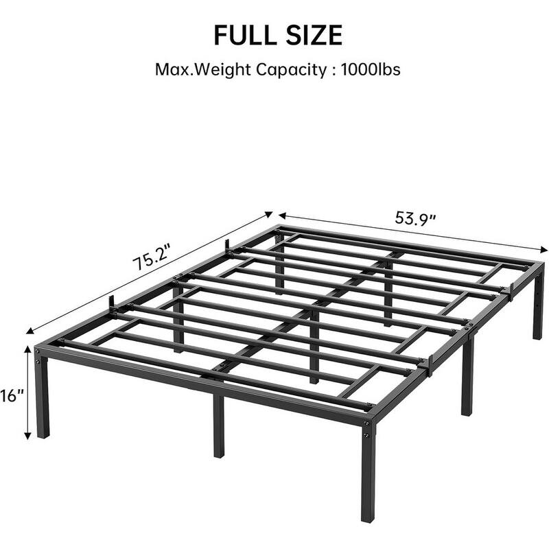 Simple and easy to install iron bed frame
