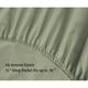 Miranda Haus 700 Thread Count Egyptian Cotton Solid Deep Pocket Sheet Set