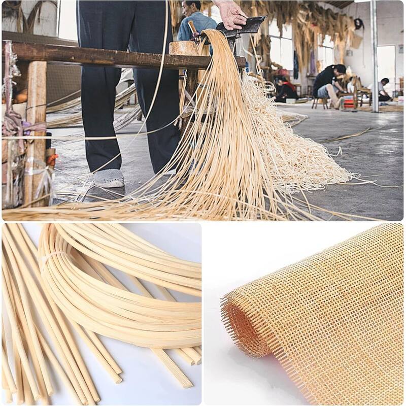 47.3" Wide Rattan 7 Drawer Dresser Storage Organizer for Bedroom