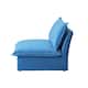 Modular Sectional Fabric Sofa,Extra Large L Shaped Couch with Reversible Chaise Modular Sectional Couch