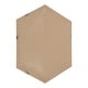 preview thumbnail 9 of 37, Kate and Laurel Laverty Framed Hexagon Wall Mirror