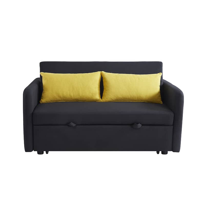 Twins Fabric Sofa Bed