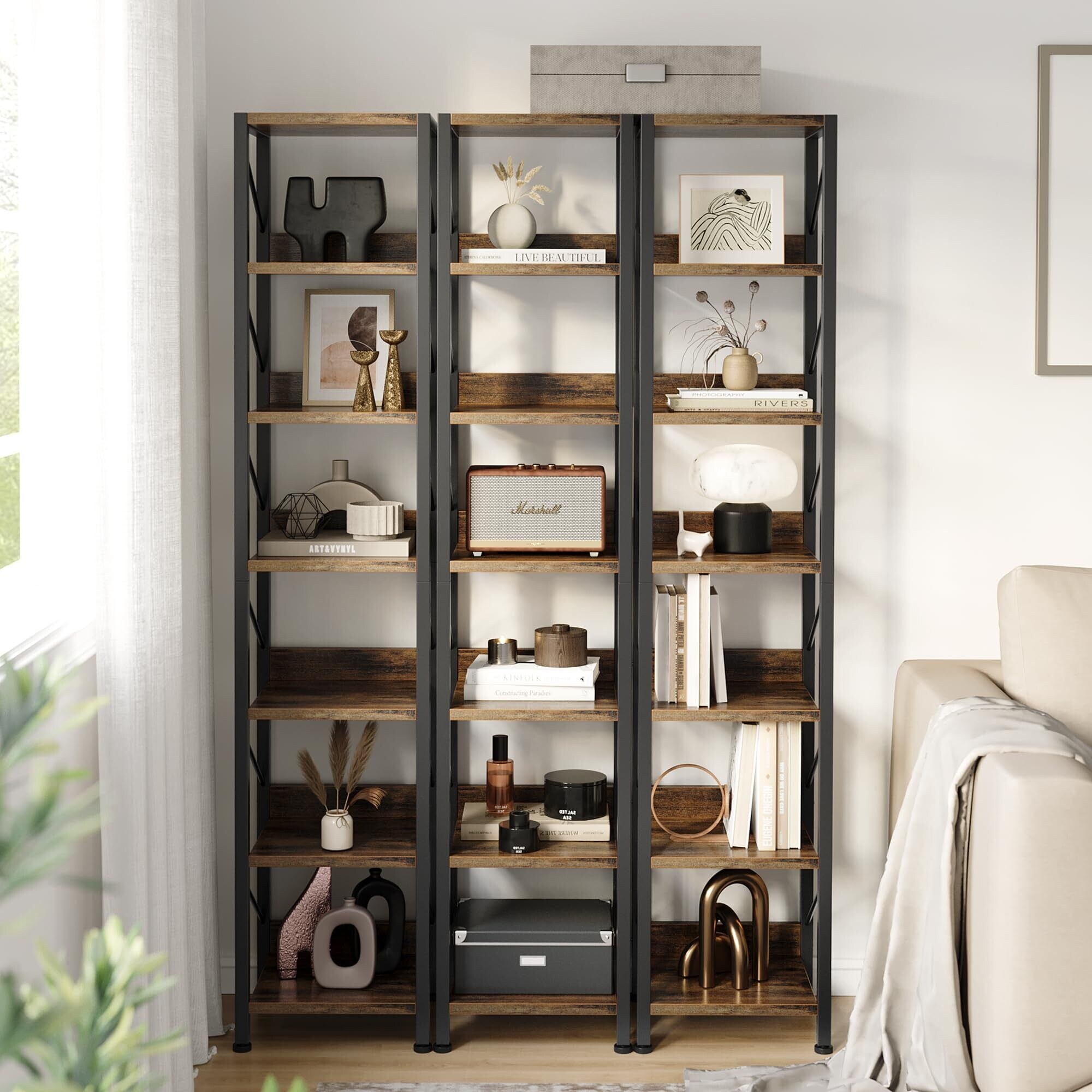 Skinny bookshelf sale