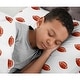 preview thumbnail 3 of 2, Sweet Jojo Designs Brown and White Football Boy 3pc Twin Sheet Set for the Vintage Foot Ball Sports Themed Footballs Collection