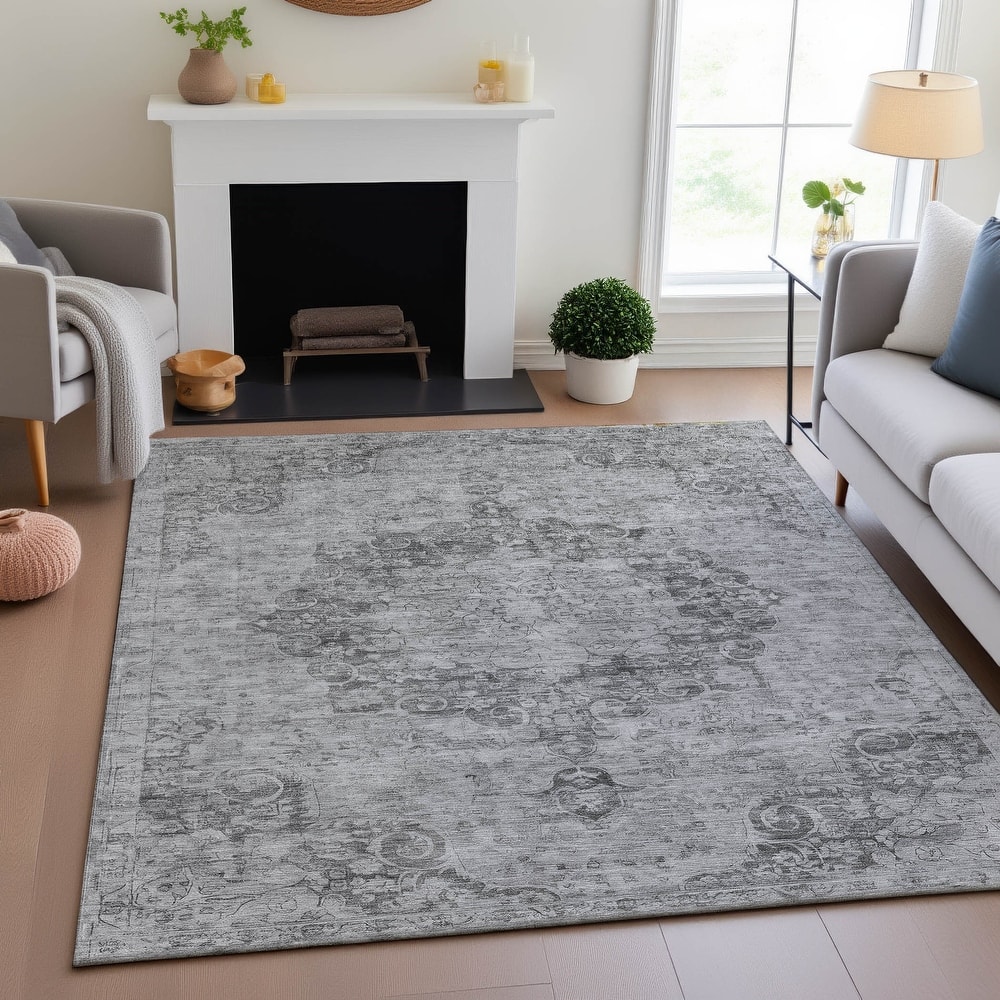 Premium Washable Super Soft Vintage Traditional Mayfield Rug