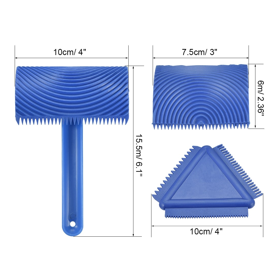 Shop Wood Graining Rubber Grain Tool Pattern Wall Painting