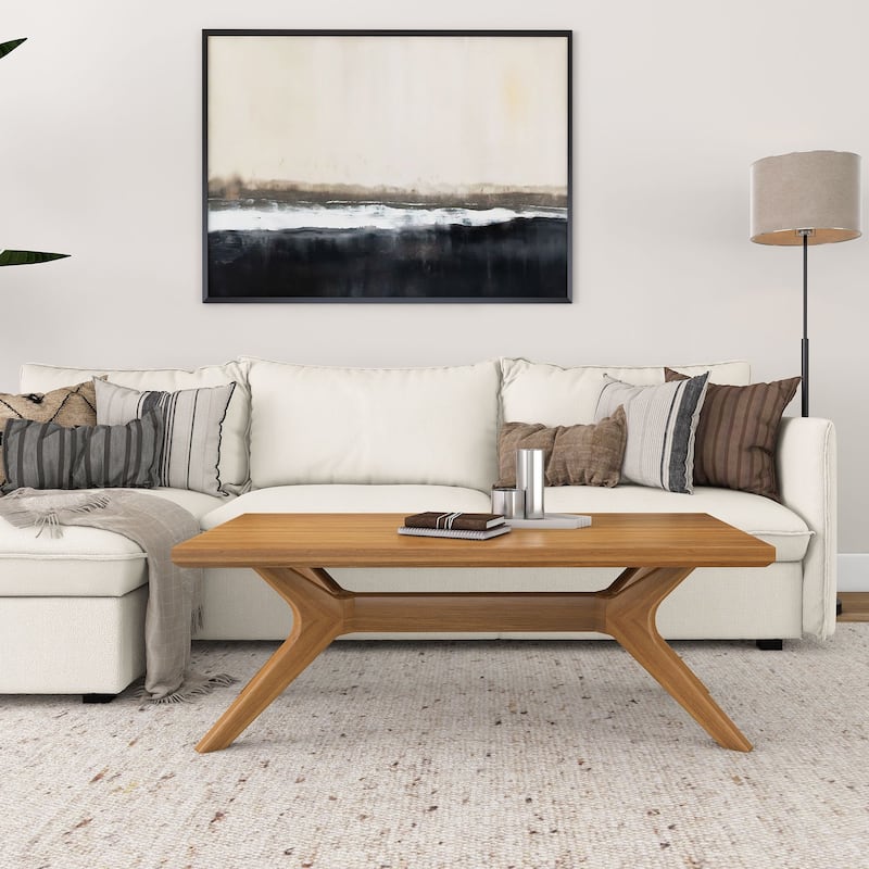 Plank and Beam Verso Rectangular Coffee Table - 48"