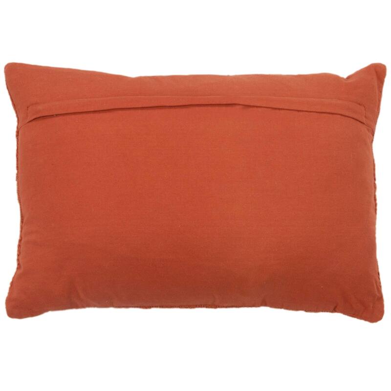 Rizzy Home Woven Dimensional Solid Throw Pillow