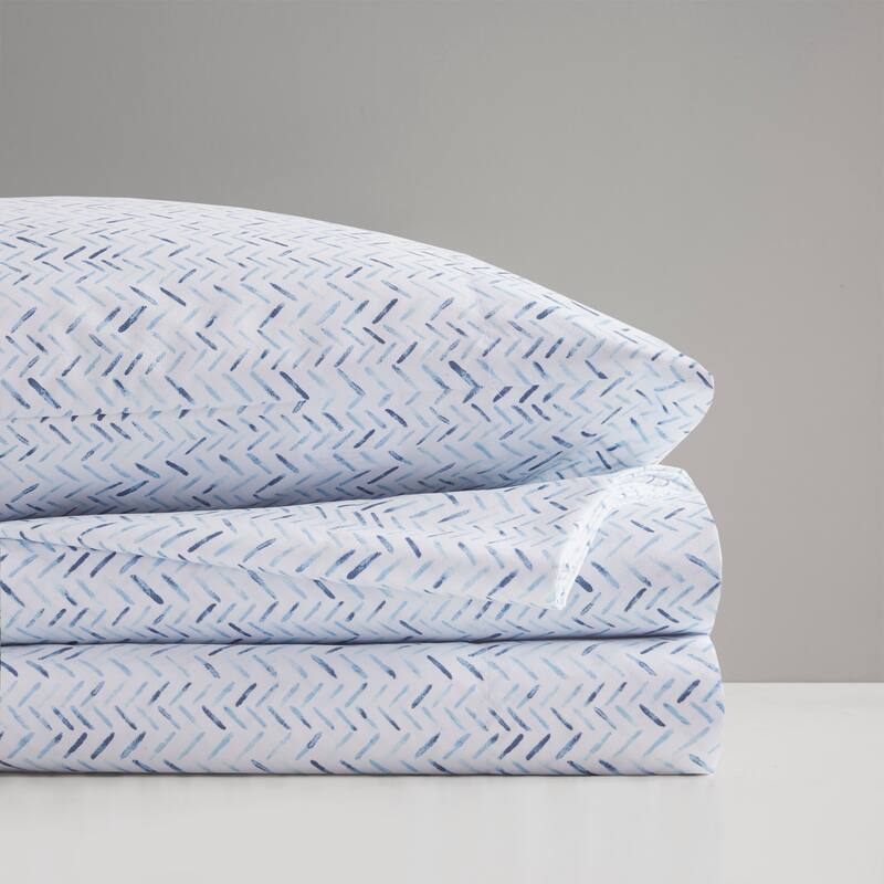 Intelligent Design Printed Microfiber Sheet Set