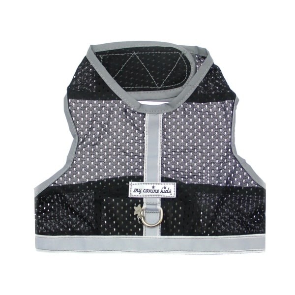Shop Athletic Mesh Dog Vest Harness - Black - Teacup 2