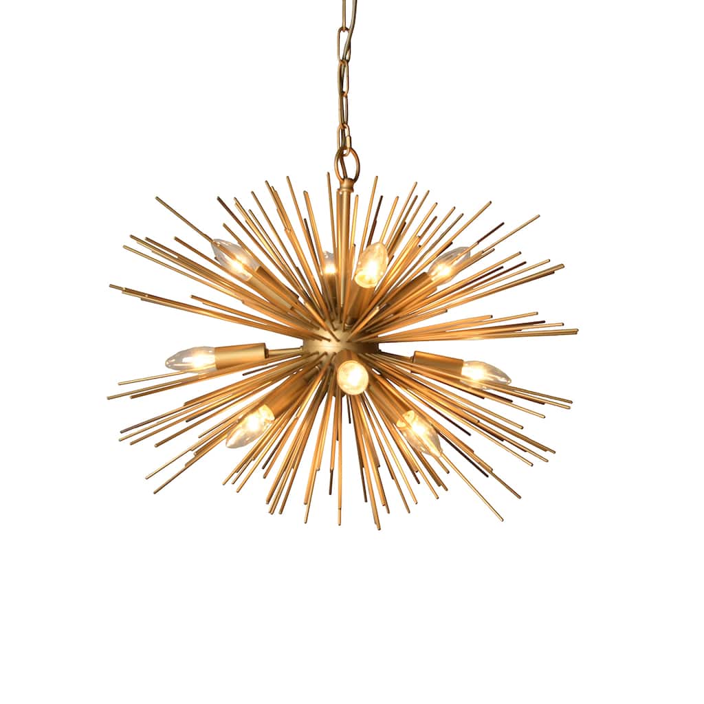 AA Warehousing 12 Light Chandelier in Gold finish