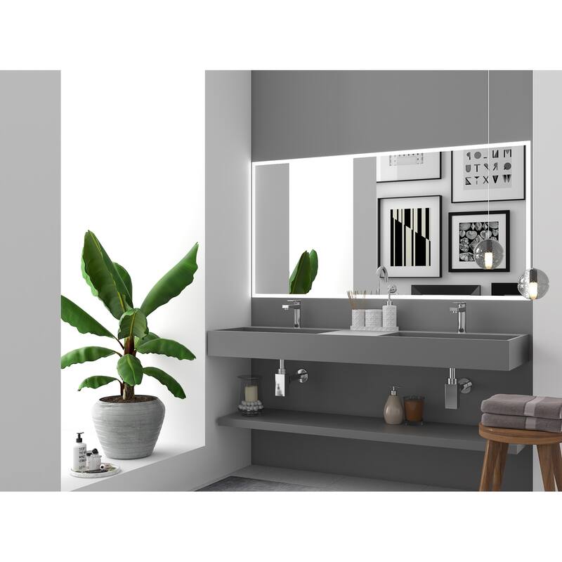 Juniper Stone Solid Surface Wall-mounted Vessel Sink