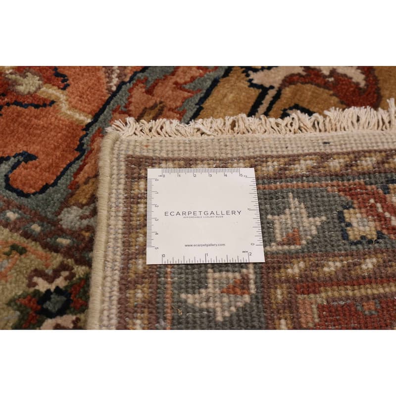 ECARPETGALLERY Hand-knotted Jules Sultane Ivory Wool Rug - 8'9 x 11'9