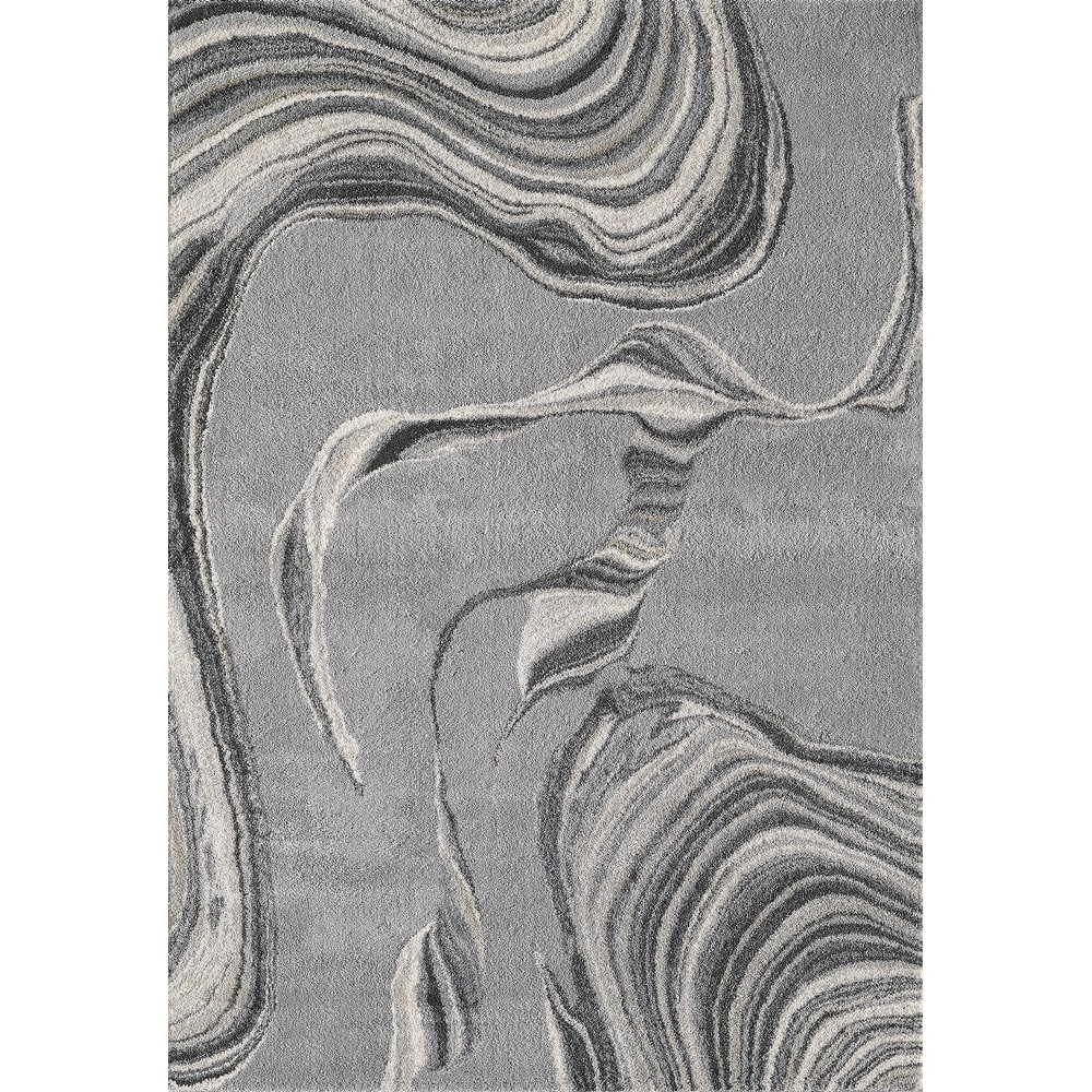 Domani Novelle Abstract Marble Area Rug