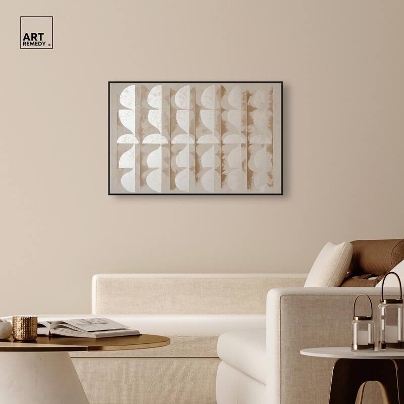 Columnar Shapes I Canvas by Art Remedy