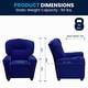 preview thumbnail 11 of 191, Contemporary Kids Recliner with Cup Holder