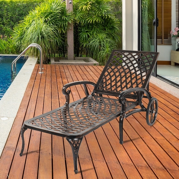 Bed bath and beyond sales outdoor chaise lounge
