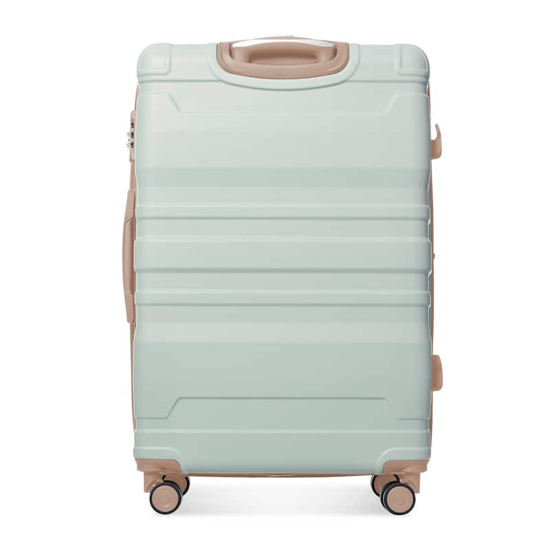 3 Pcs Luggage Set, Expandable ABS Hardshell Suitcases Spinner Wheels with TSA Lock 20''24''28''