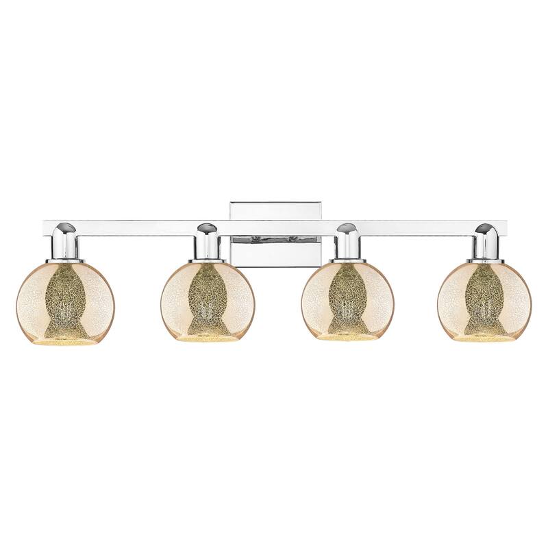Innovations Lighting 716-4W-10-33 Athens Vanity Athens 4 Light 33" - Polished Chrome / Mercury