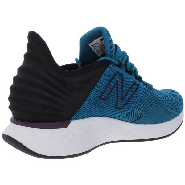 black mesh running shoes