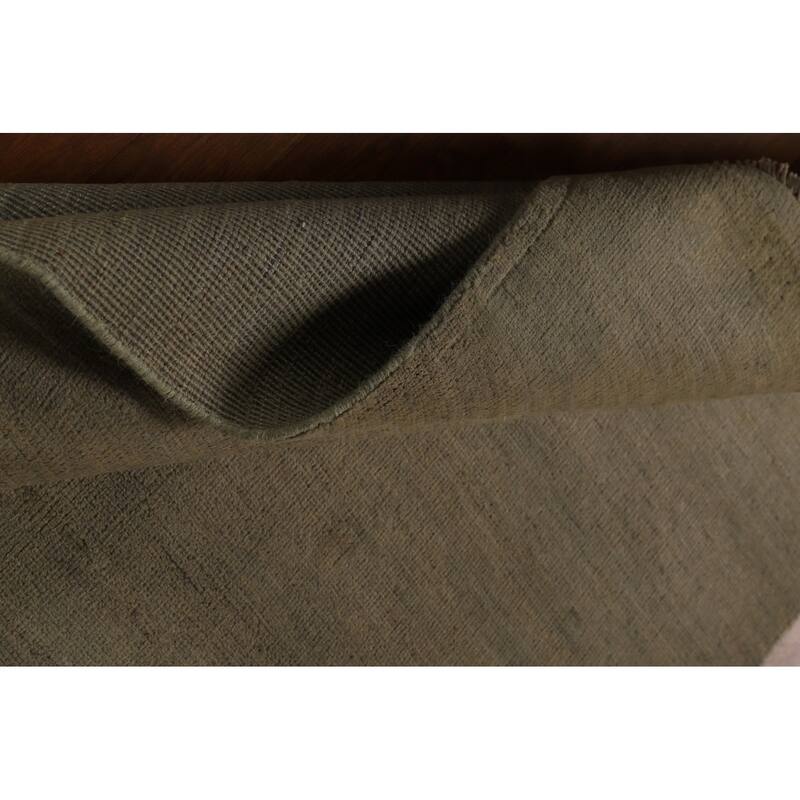 Gabbeh Modern Rug Hand-Knotted Oriental Wool Carpet - 3'10"x 5'9"