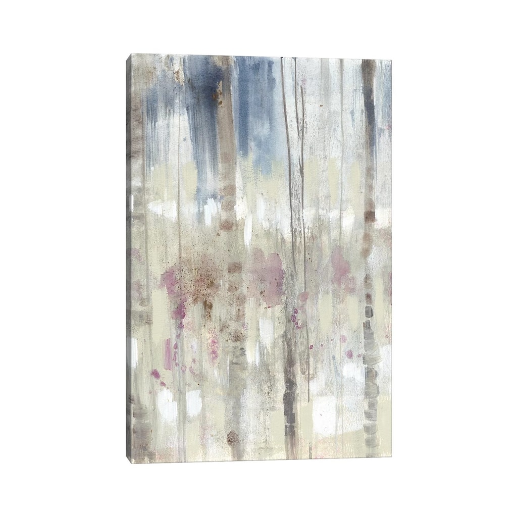 iCanvas "Subtle Birchline II" by Jennifer Goldberger Canvas Print