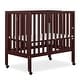preview thumbnail 6 of 11, Dream On Me Jett Non-Full Size Folding Crib Espresso