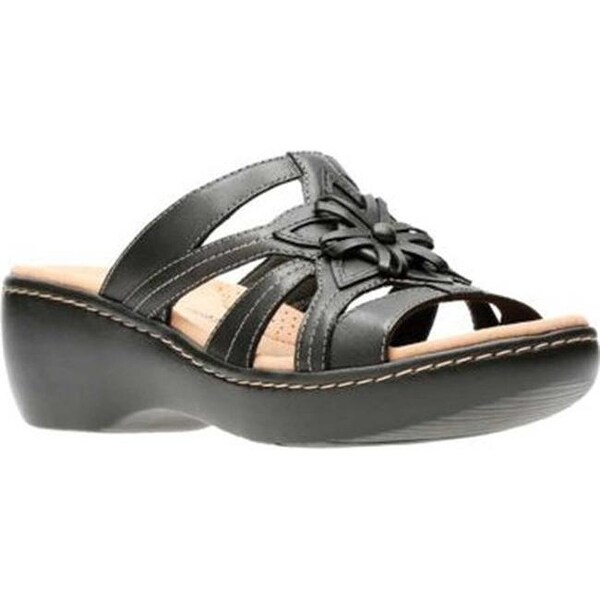 Clarks delana venna black clearance