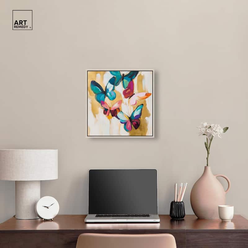 Wings in Waltz II Canvas by Art Remedy