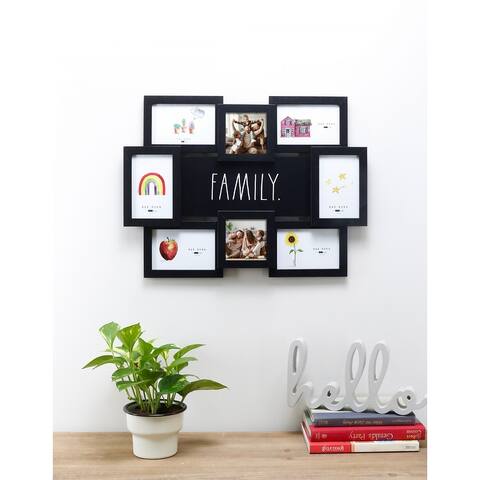Rae Dunn Collage Picture Frames - "FAMILY"