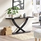 preview thumbnail 1 of 11, Rasmus Console Table Black Sandthru