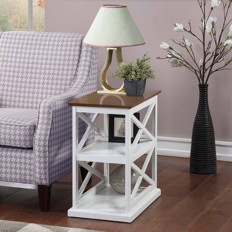 The Gray Barn Cranesbill Deluxe 3 Tier End Table