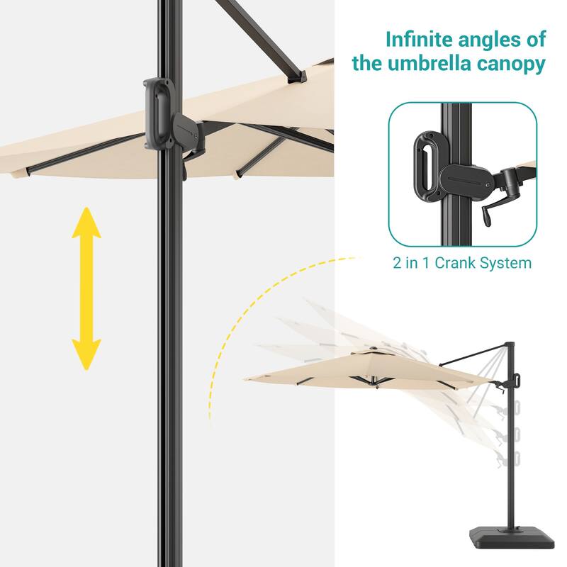 Sonkuki Outdoor 10FT Patio umbrella for Garden