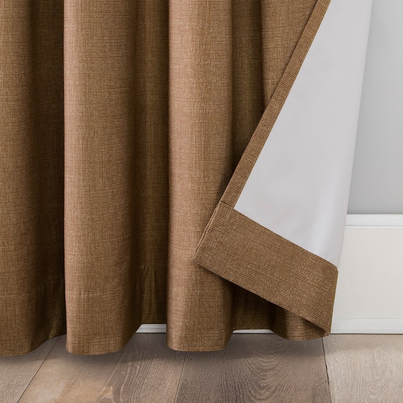 Sun Zero Duran Thermal Insulated Total Blackout Grommet 1-Piece Curtain Panel, Single Panel
