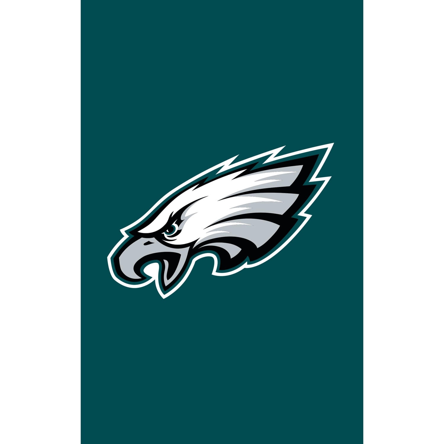 Applique Flag, House Size, Philadelphia Eagles