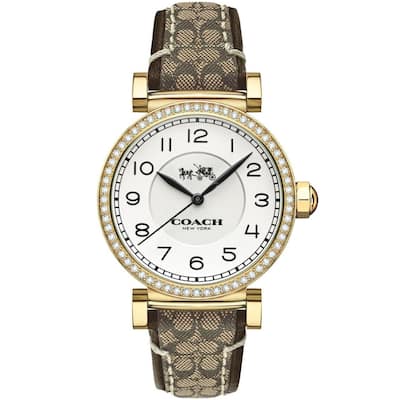 Coach Women's Madison White Dial Watch - 14503397 - 6 (36)