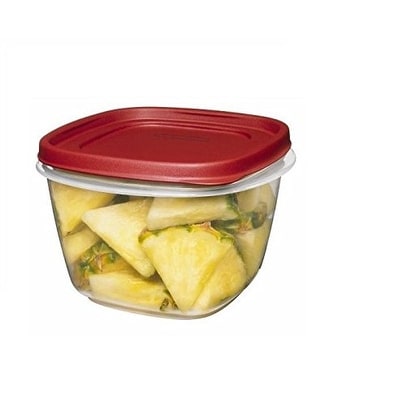 Rubbermaid TakeAlongs Deep Rectangle Food Storage Container 8 Cups (Set of  2)