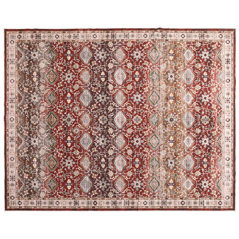 Soft and Non-Slip Machine-Washable Foldable Multi-Use Area Rug - 8' x 10'