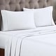 preview thumbnail 1 of 69, Superior Egyptian Cotton 300 Thread Count Solid Deep Pocket Sheet Set California King - White