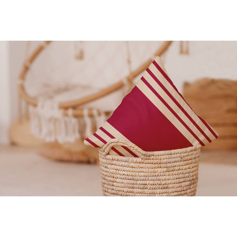Stripe Decorative Throw Pillow