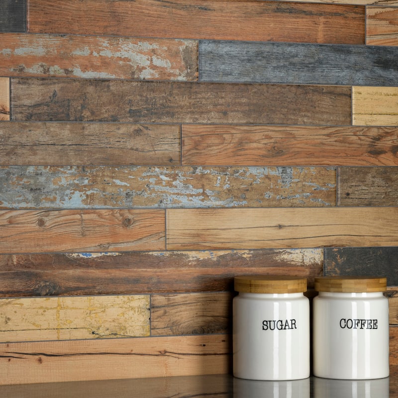 Merola Tile Melvin Color 2-7/8" x 26-1/2" Porcelain Floor and Wall Tile