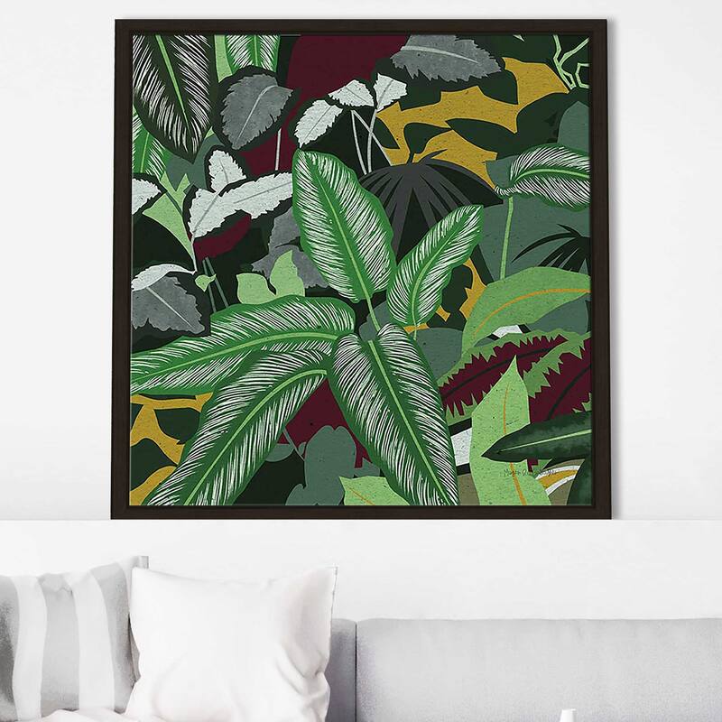 "Jungle Safari II" Print on Floating Canvas