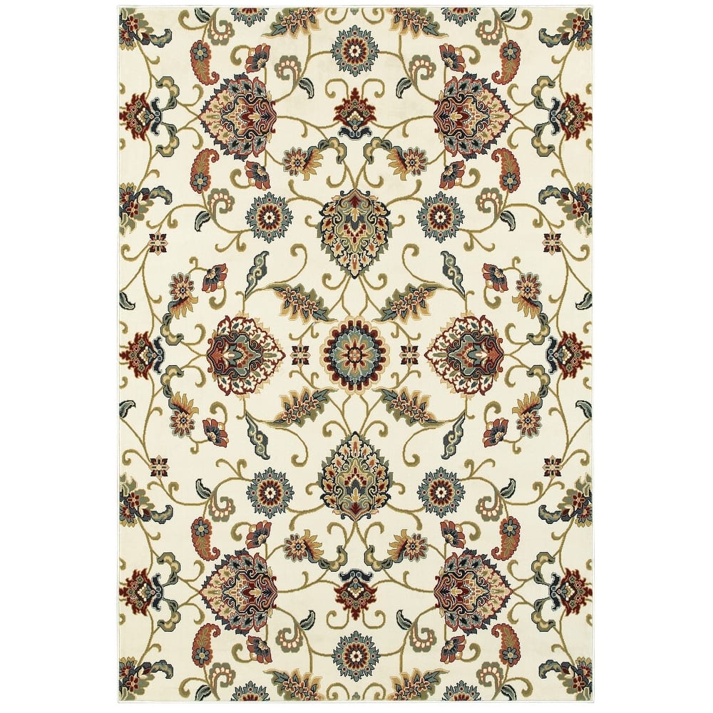 Style Haven Silko Oriental Area Rug