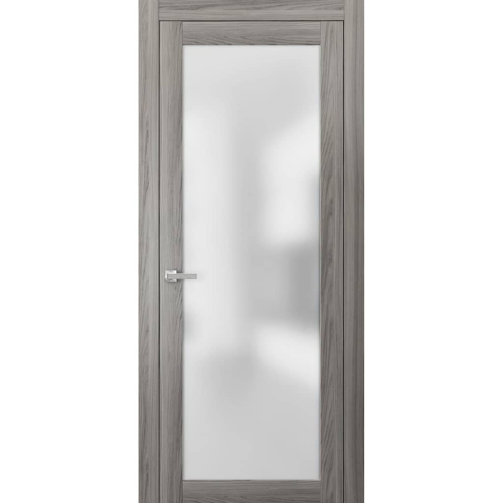 Lite Frosted Glass Door / Planum 2102 Ginger Ash