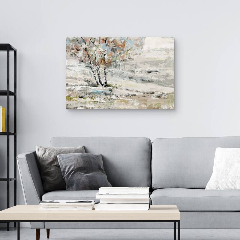 Meadow Tree by Studio Arts Canvas Art Print